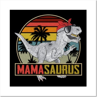 Vintage Mamasaurus Dinosaur Posters and Art